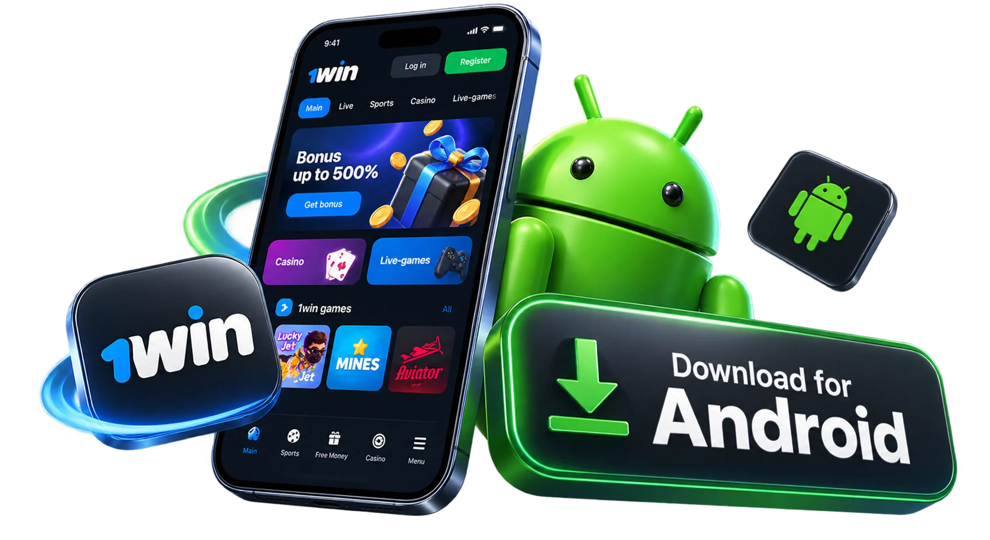 Download 1win App for Android with fast APK installation secure mobile access and casino betting features